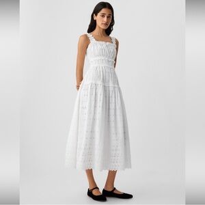 Gap x Doen Eyelet Midi Dress